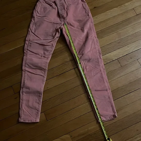 Levi's Pink Corduroy pants cords jeans - Picture 5 of 6
